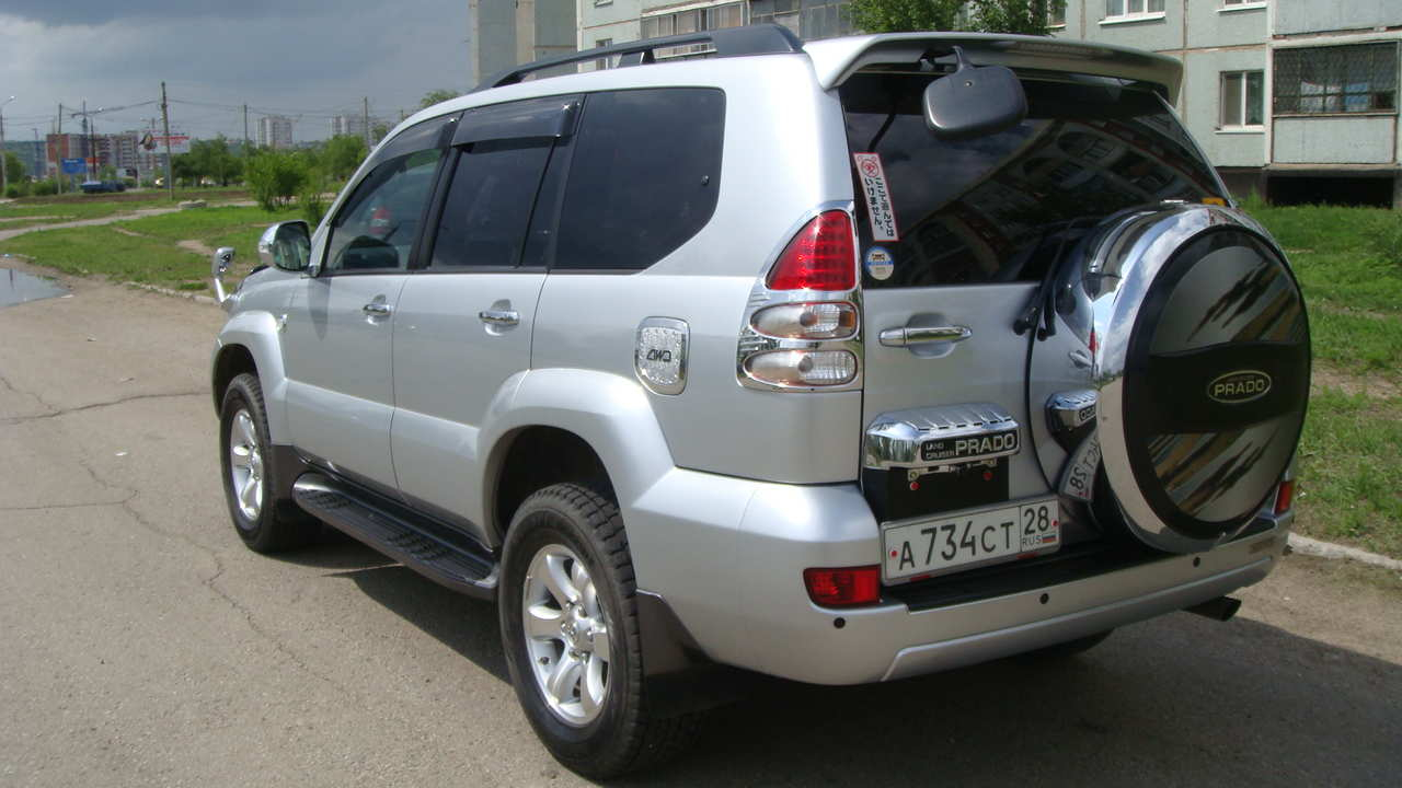 2005 Toyota LAND Cruiser Prado Specs Engine Size 2 7l Fuel Type
