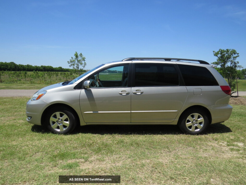 2005 Toyota Sienna Xle Automatic Silver V6 3 3 Vvt I Lather