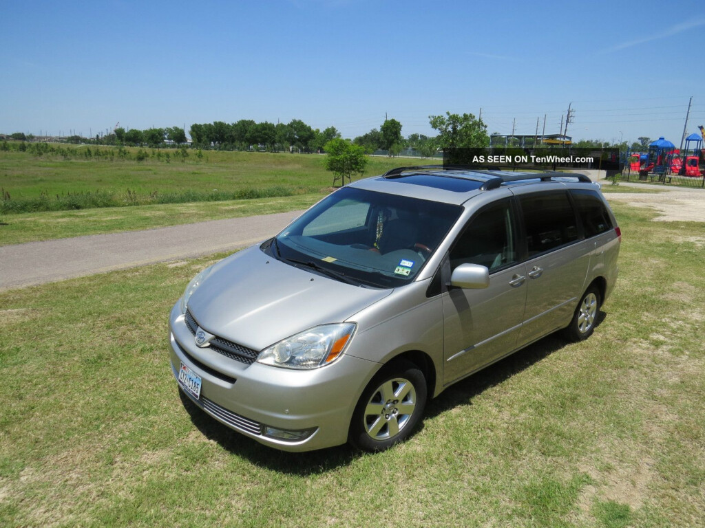 2005 Toyota Sienna Xle Automatic Silver V6 3 3 Vvt I Lather