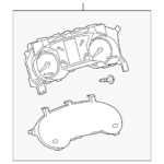 Genuine OEM Gauge Cluster Part 83800 0CU70 Fits 2018 2019 Toyota