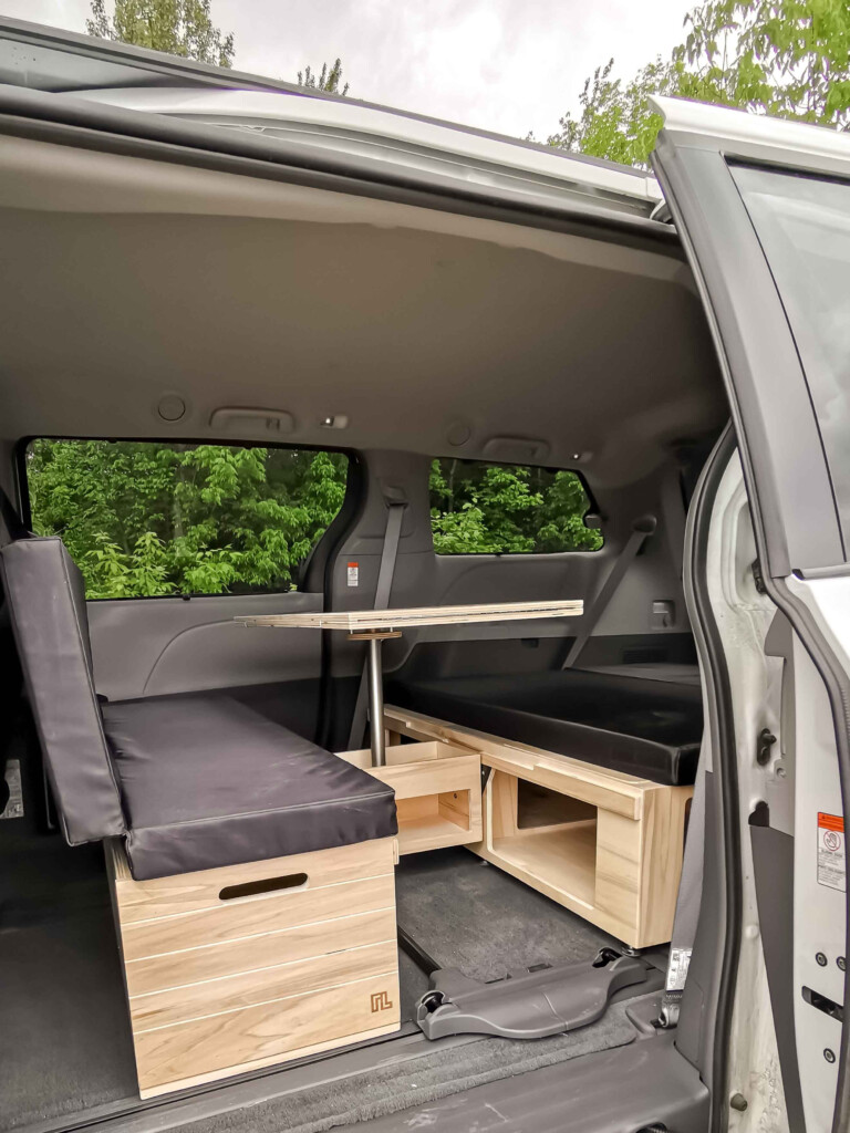 Order Your Minivan Camper Conversion Kit For Toyota Sienna Roadloft 