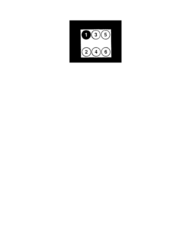 Toyota Sienna Firing Order