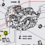 2008 Highlander Hybrid Cvt Transmission And Shifter Linkage The