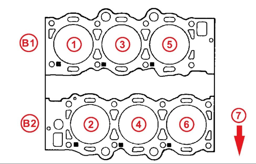 Working On A 2003 Toyota Highlander 3 0 Need Cylinder Cylinder